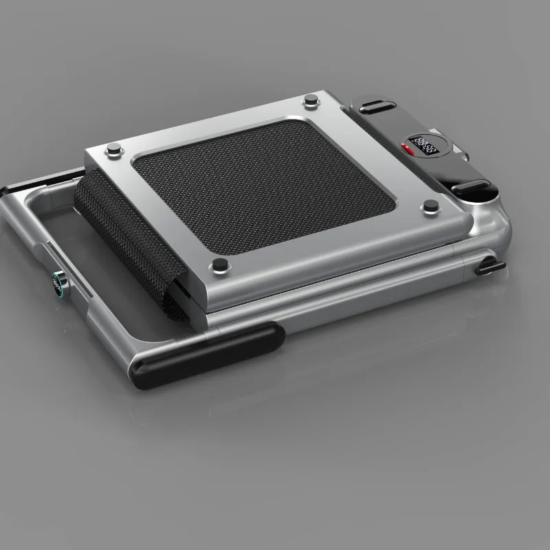 Portable Foldable Electric Walking Machine, Flat Under Desk Treadmill for Household Aerobic Workout