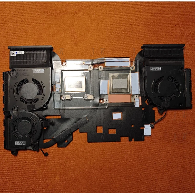 

DDJ New For Dell Alienware M16 R1 Laptop Cooler CPU GPU Fan Heatsink I+N MB1 07WCYX