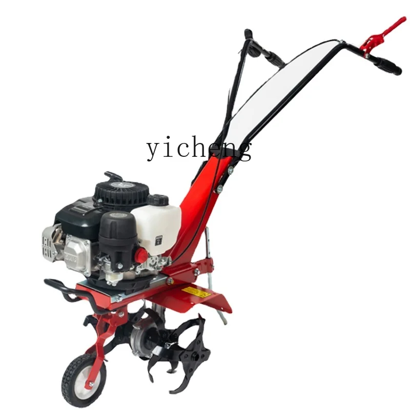 Zf Gasoline Power Multifunctional Ditching Weeding Soil Ripper Small Rotary Tiller