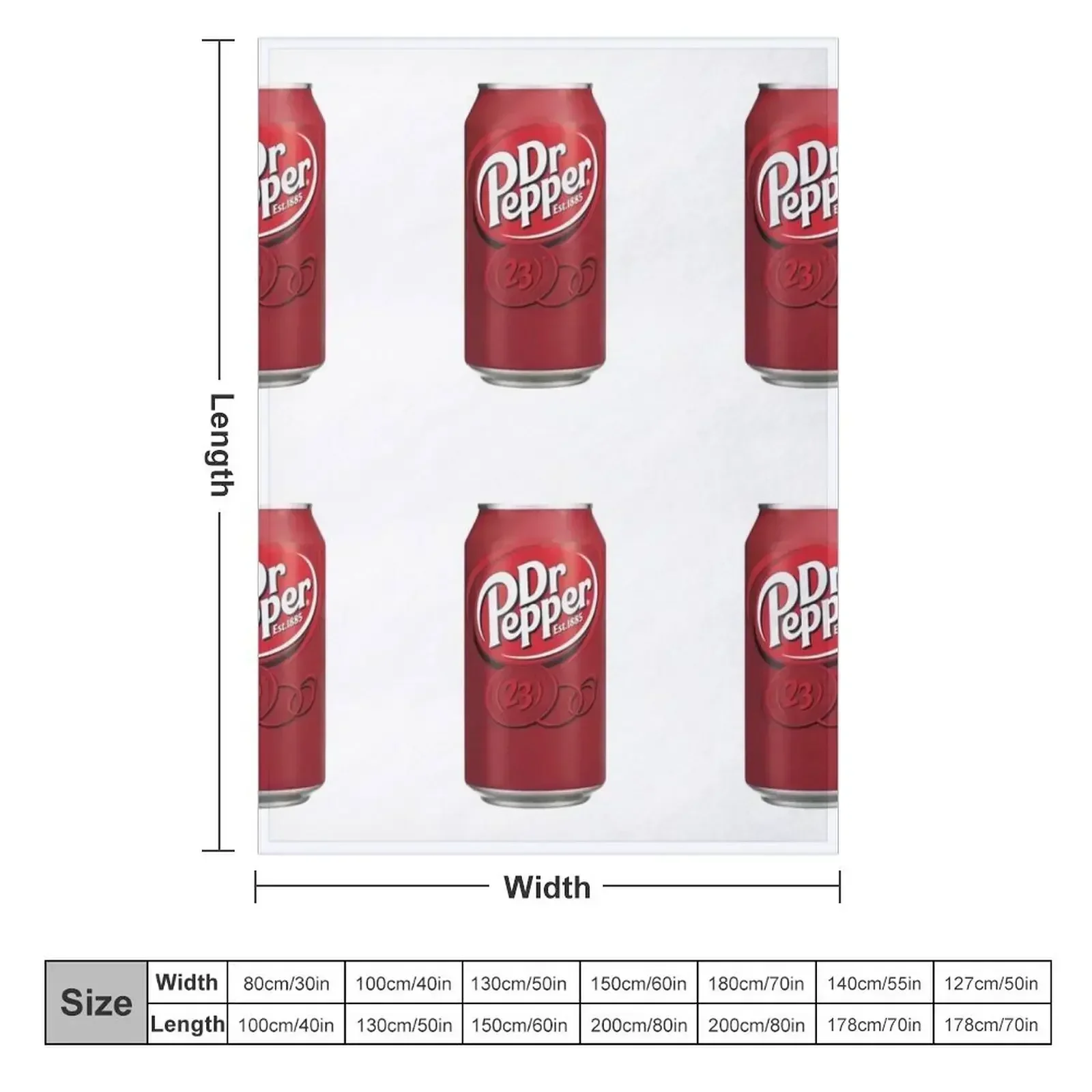 dr. pepper Throw Blanket warm for winter Polar Thermals For Travel Luxury Designer Blankets