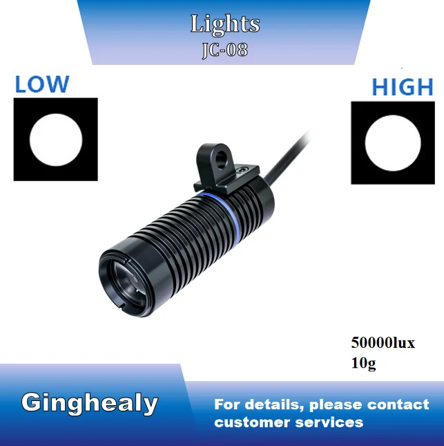 

Clip-on Ultra-Bright 50000 Lux LED Work Light 10g Uniform Spot USB Rechargeable for Detailed precision Jewelry carving