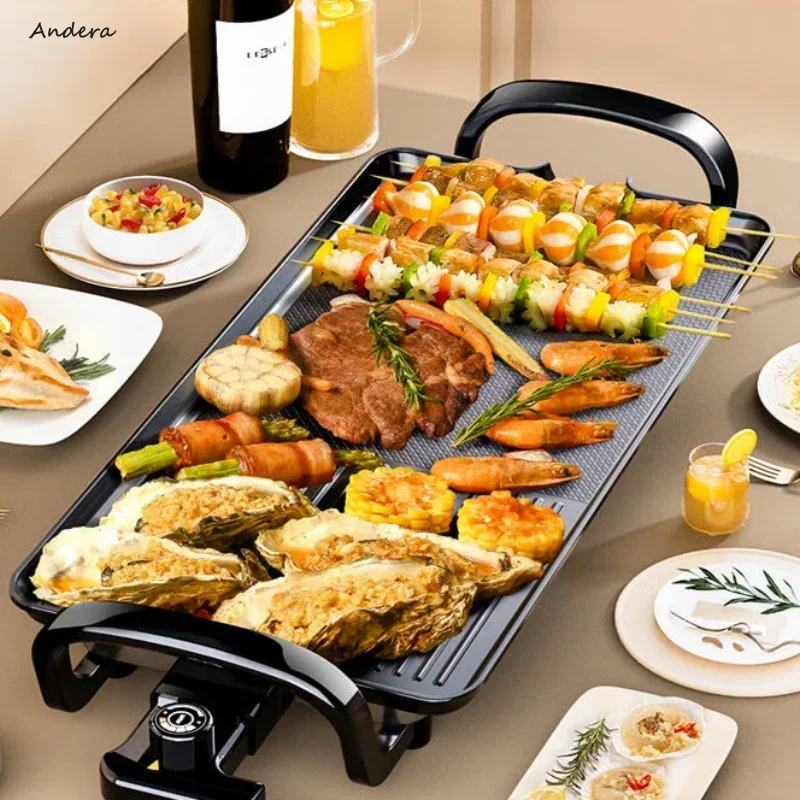 Barbecue Machine - Household Barbecue Stove. Less Smoke. Multifunctional. Indoor & Outdoor. Electric Baking Tray.