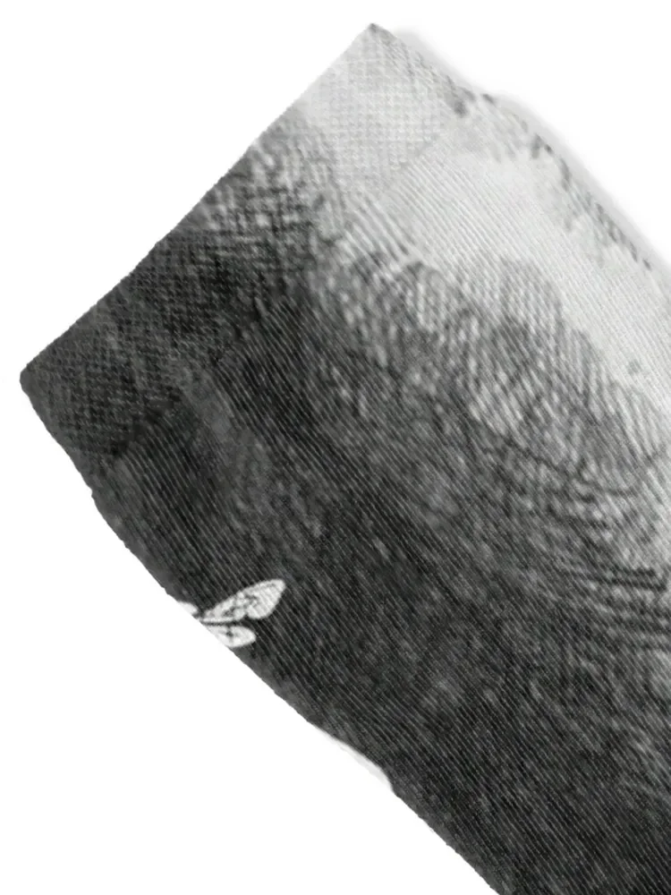 Gothic bee Socks gift winter thermal set hiking Man Socks Women's