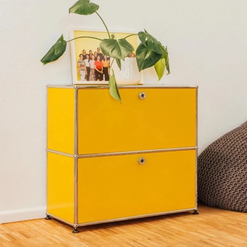 

Bedside Table Stainless Steel Storage Cabinet Living Room Cabinets Bedside Table Kitchen Cabinet Storage Locker Home Module