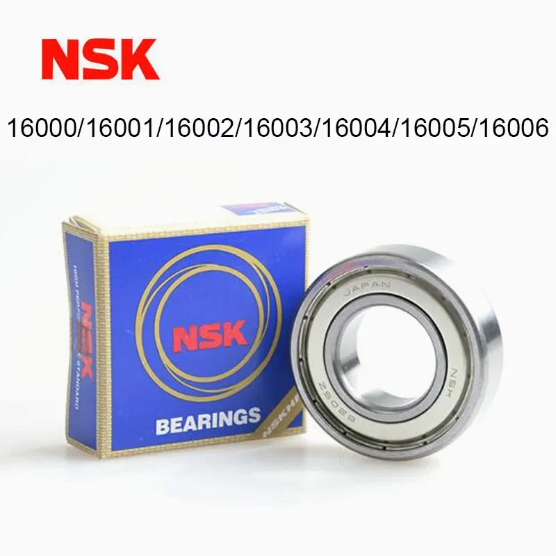 Japan NSK 16000 16001 16002 16003 16004 16005 16006 ZZ DDU High Quality Bearings High Speed Bearings Bearing High Strength