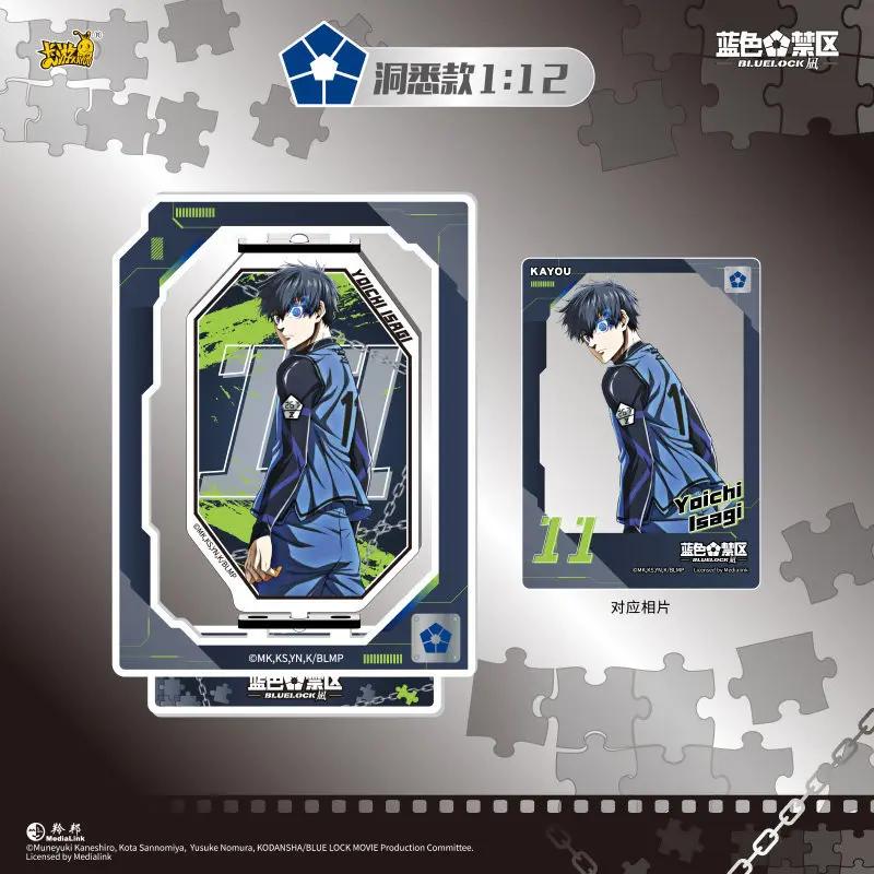 100% ของแท้ Kayou สีฟ้าล็อคการ์ดอะคริลิคยืน BOARD Animation Theme Serie คอลเลกชันเกมการ์ดอุปกรณ์ต่อพ่วงของเล่นเด็ก Cool ของขวัญ