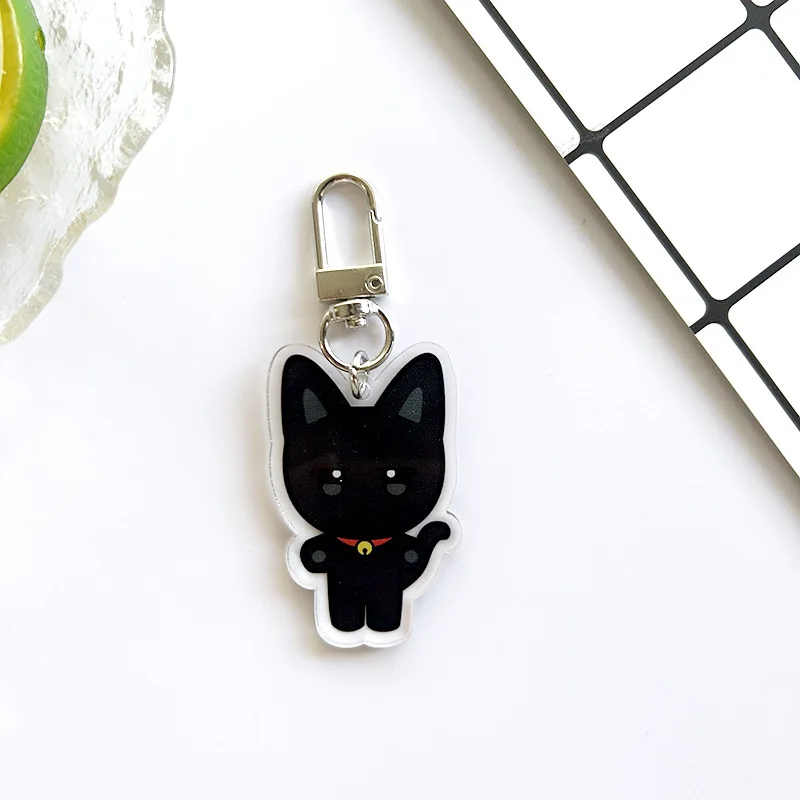 10CM Pop-up Store Puppe Schlüsselanhänger ANITEEZ Cartoon Niedlicher Plüsch Anhänger Schlüsselanhänger Tasche Zubehör Kpop Yunho Yeosang Fans Geschenke