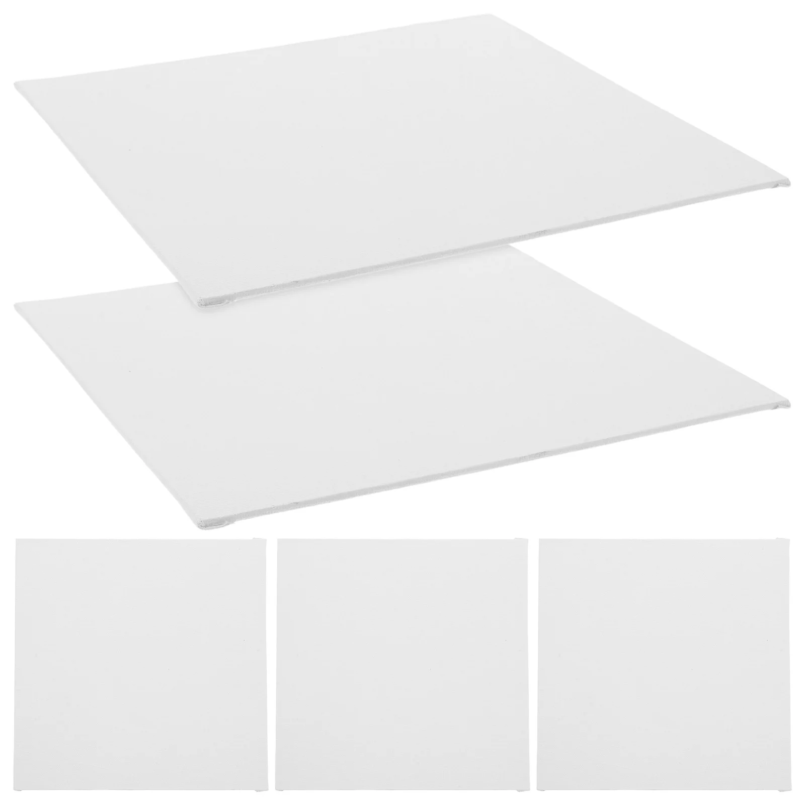

5Pcs Oil Painting Canvas Thick Small Boards Ready-to-Paint Acrylic Artwork Panels for Adults DIY Canvas Boards