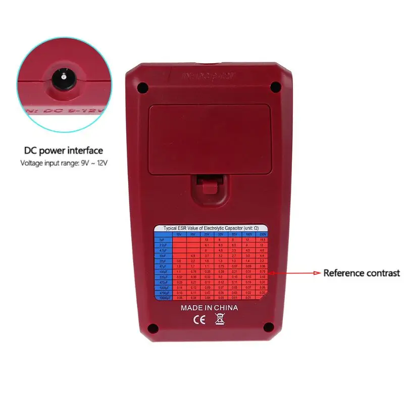 ESR02 Pro Digital Transistor Tester Inductor Capacitor Meter LCD Multimeter Transistor Tester for Diode Triode Drop Shipping