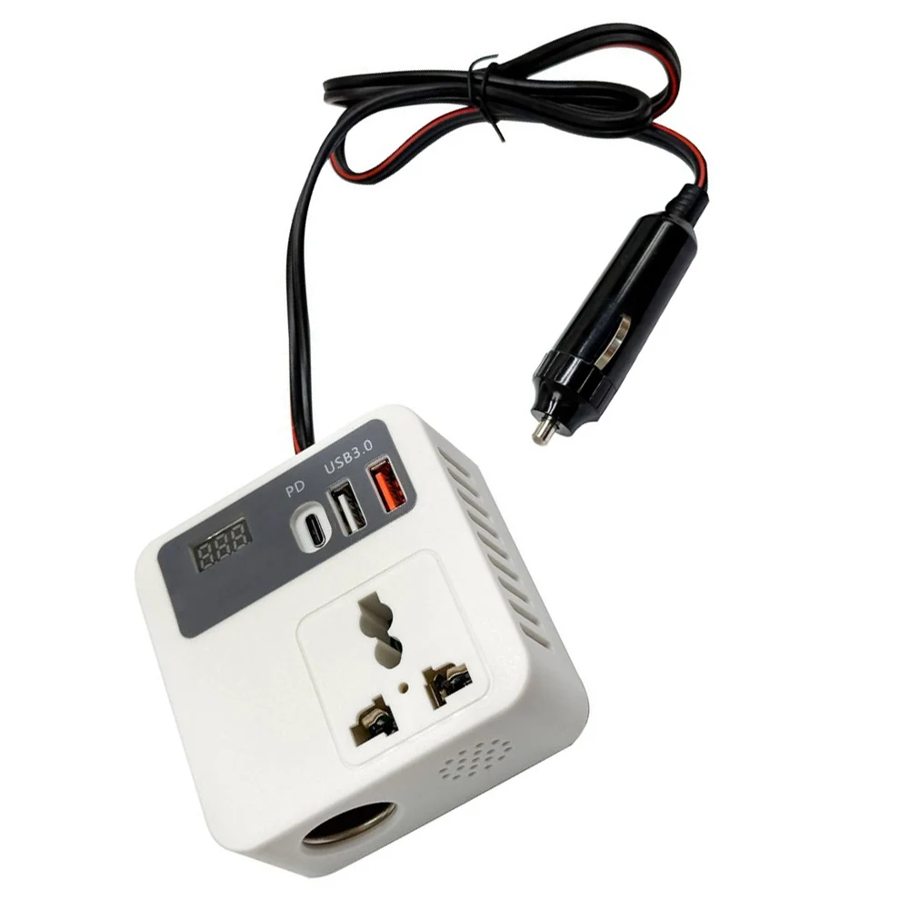 Auto Inverter 12v/24v A 110/220V Caricatore Camion Scheda di Alimentazione Convertitore Porta USB 82x83mm Auto Inverter Strumento di Potere batterie parte