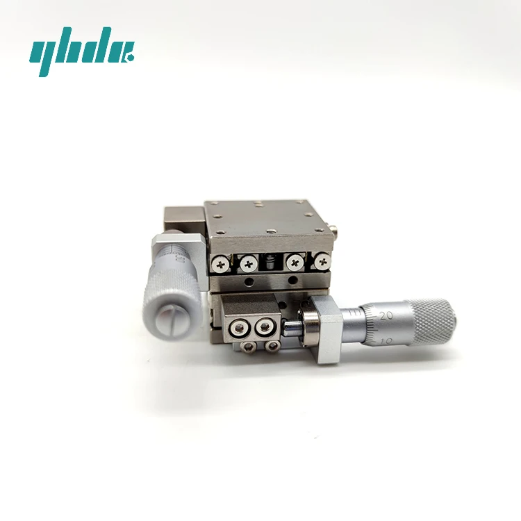 YHD High Precision EJF01 XY Axis Linear Ball Guided Manual Translation Stage Manual Sliding Positioning Stage for Cnc Machine
