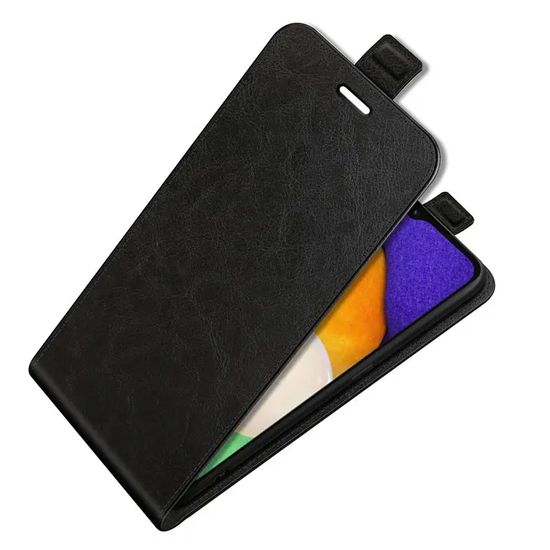 For Samsung Galaxy A13 Cover Phone Cases Flip Card Vertical Leather For A53 A33 4G 5G A73 A23  A04 A14 A34 A54 Capa чехол