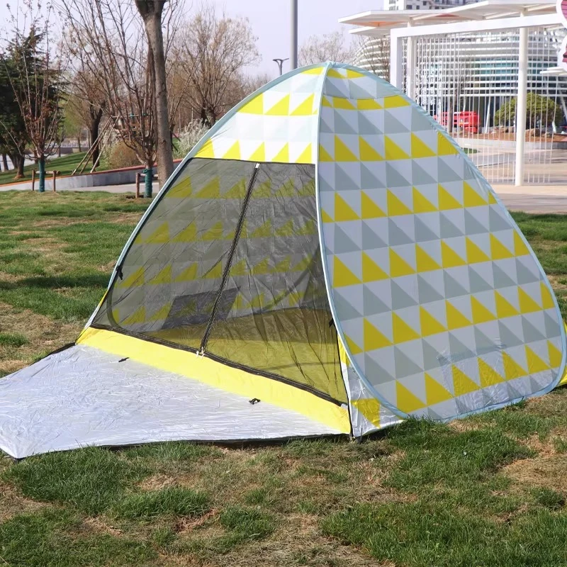 Sunshade Folding Camping Tent Beach Portable Trip Light-Weight Camping Tent Windbreaker Automatic Carpa De Viaje Outdoor Gear