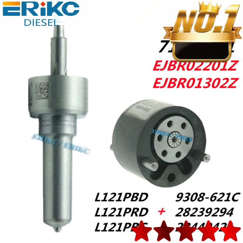 ERIKC Repair Kit 7135-651 Nozzle L121PBD L121PRD L121PBC Valve 9308-621C 28239294 28440421 for EJBR02201Z EJBR01302Z EJBR01601Z