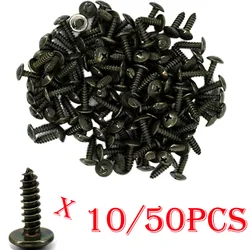 50Pcs Metal Self-tapping Screws High-quality Best-selling Universal Car Motorcycle Screw Fastener Clips Auto Accessories