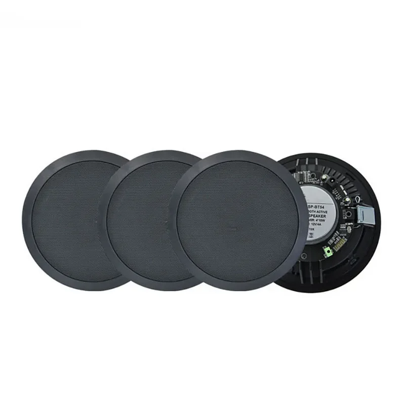 4 stks Muur In Plafond Luidsprekers Full-Range 6.5 inch BT Luidsprekers Stereo Audio Speaker Badkamer Winkel Hotel Salon Theater ACTIEVE