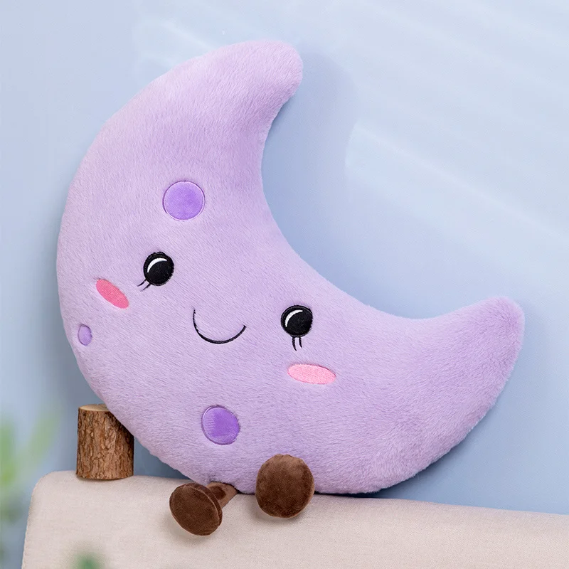 Nova kawaii céu de pelúcia travesseiro lua/sol/nuvem/estrela em forma de quarto sofá almofada decoração para casa assento almofada meninas miúdo natal presente aniversário