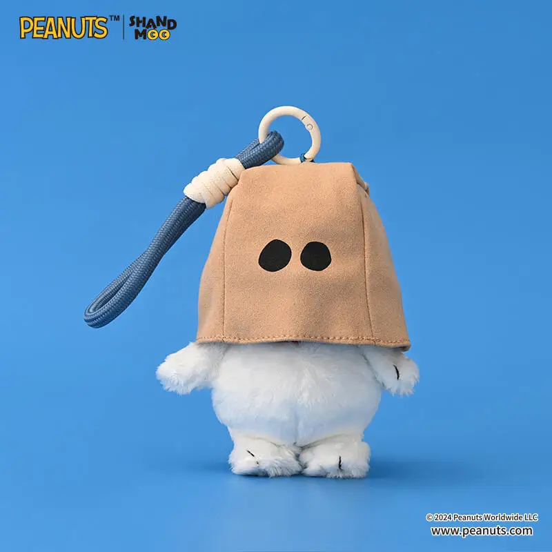 Peluche Olaf Ciondolo Kawaii Cartoon Classico Maschera per il viso Snoopy Sleepy and Sleepy Andy Zaino Ciondolo Peluche Ornamento Regalo per bambini