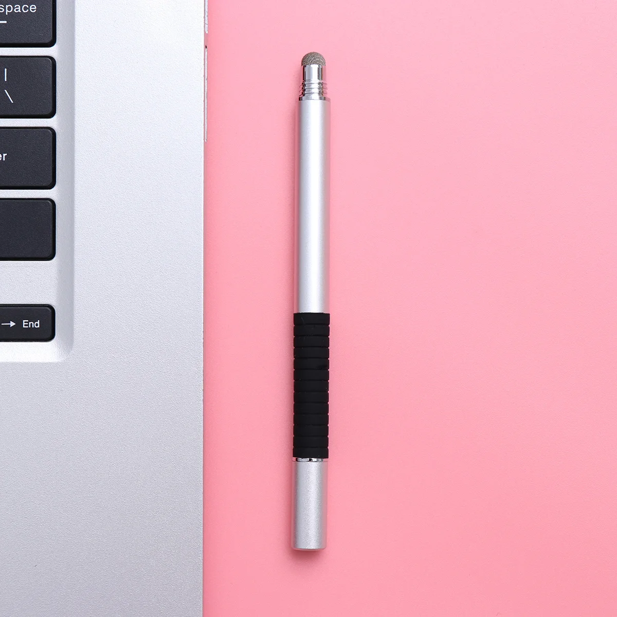 

2 in Stylish Capacitive Touch Pen Stylus for Phone Metal Touchscreen Silver Universal Pencil