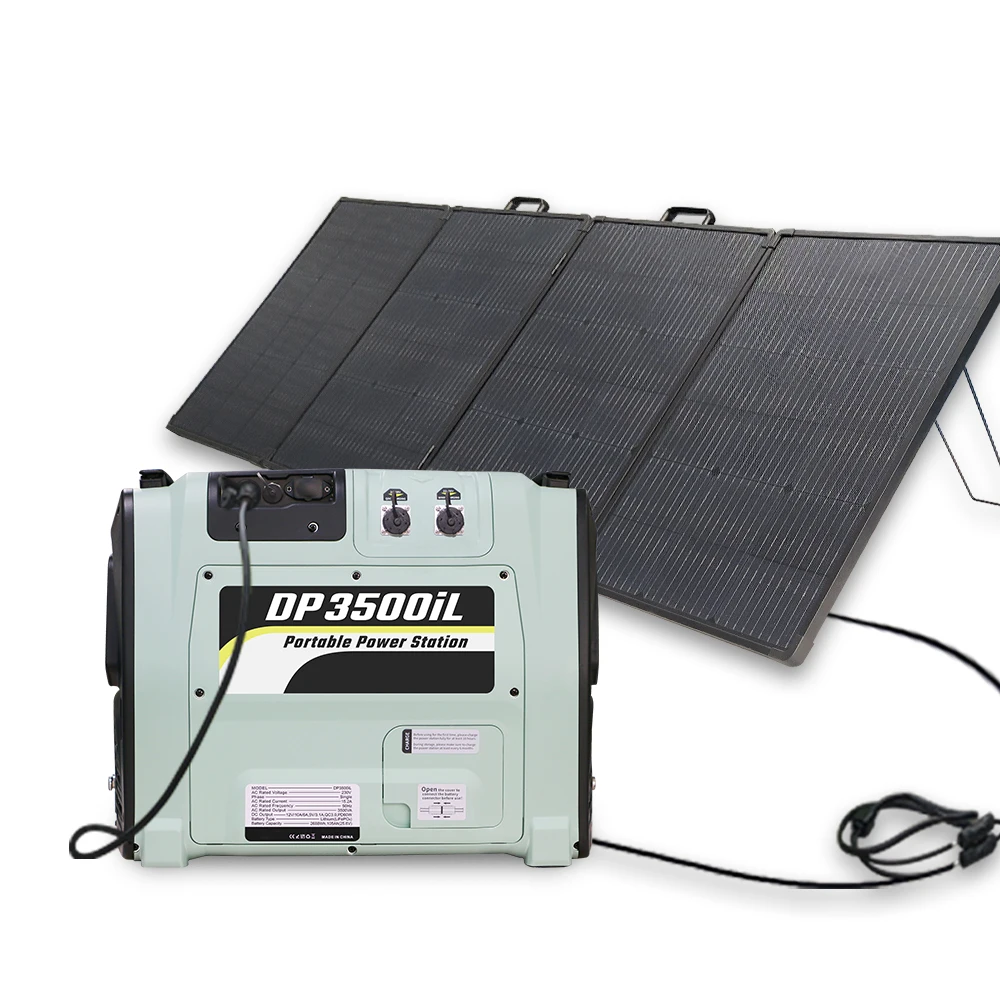 

Портативная электростанция 3500 Вт, складные солнечные панели, гибридная ветровая солнечная энергетическая система, литий-ионный аккумулятор, автомобильный источник, солнечная энергия