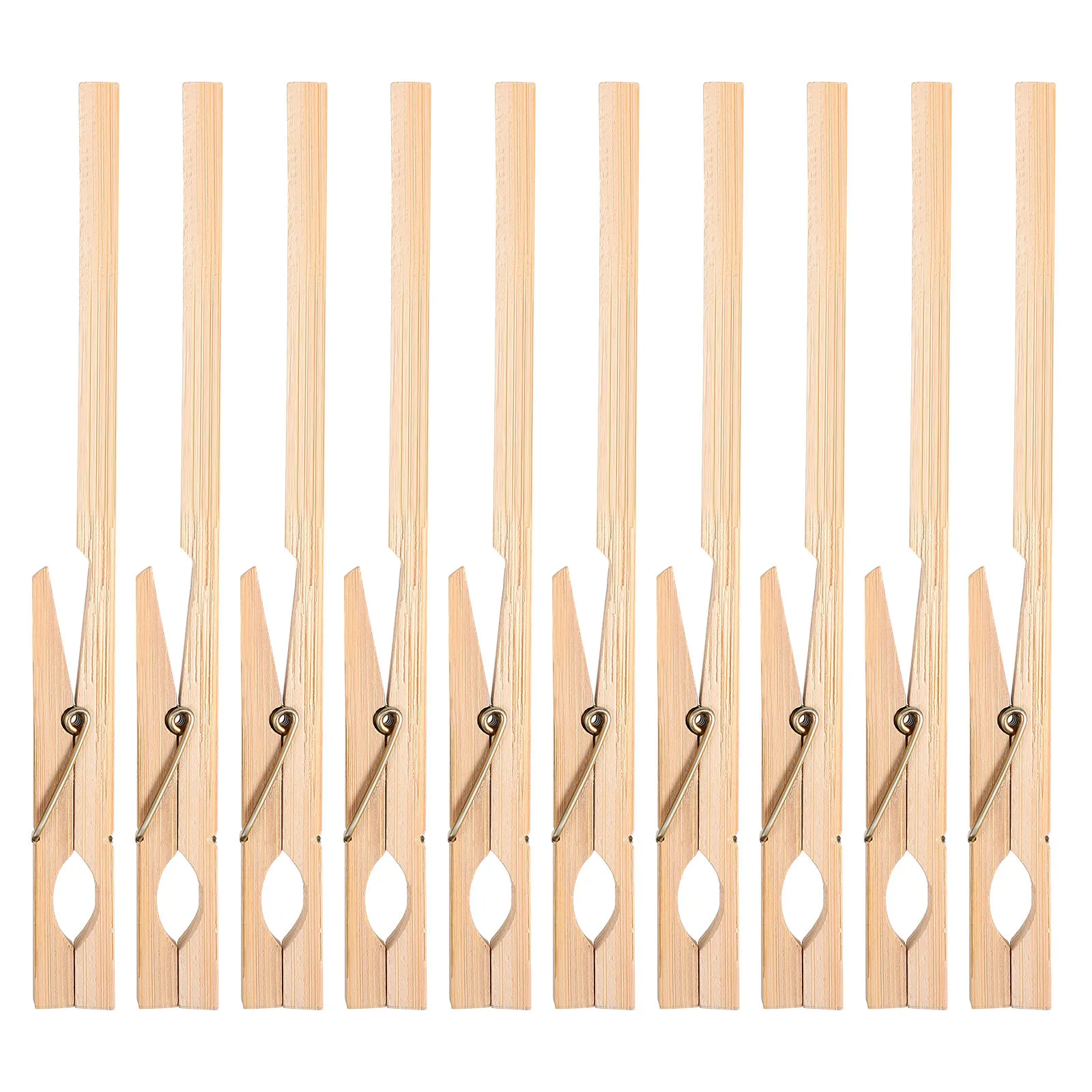 10Pcs Test Tube Clamp Wooden Clips Durable Portable Laboratory Experiment Accessories Strong Grip Holder Test Tube Clamp