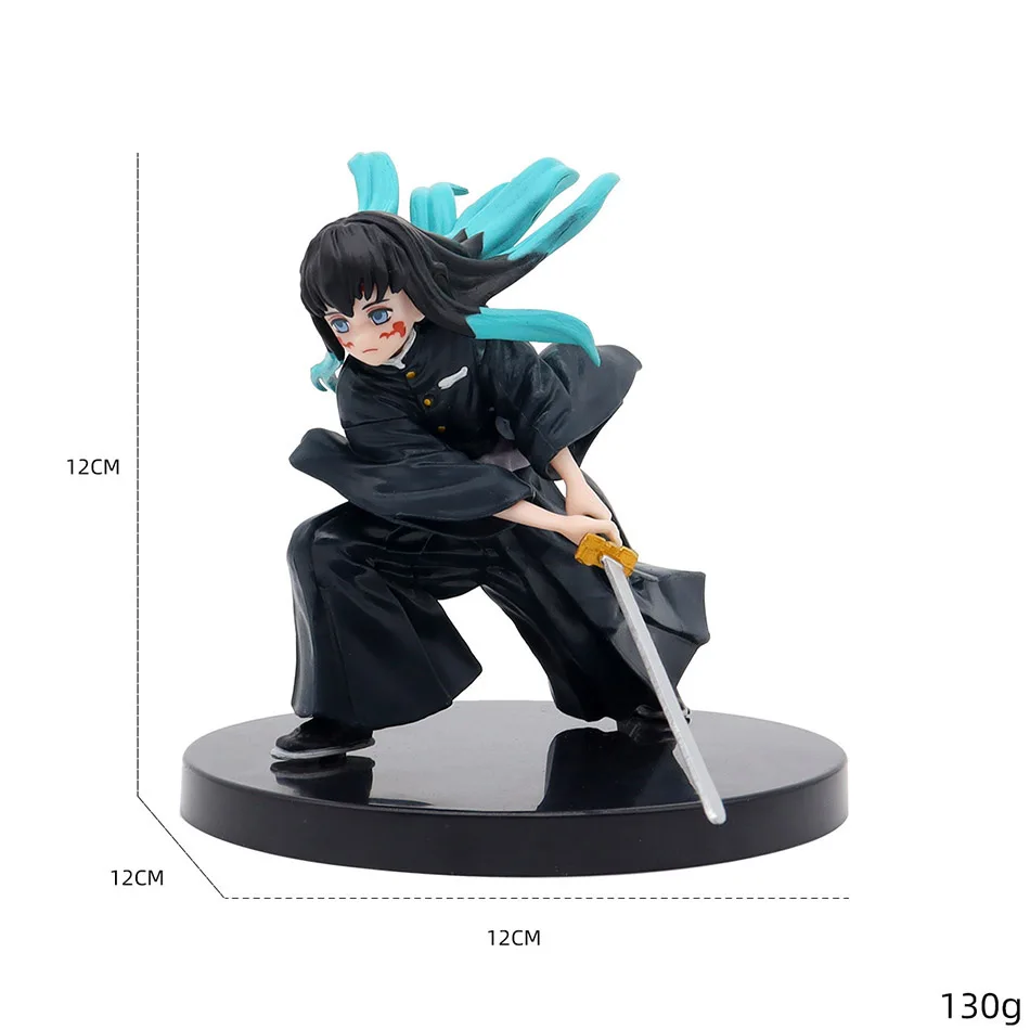 Demon Slayer Kimetsu No Yaiba Actionfiguren-Set - Kamado Tanjirou Nezuko Agatsuma Zenitsu PVC Krieger-Modelle für Sammler – Detail 5