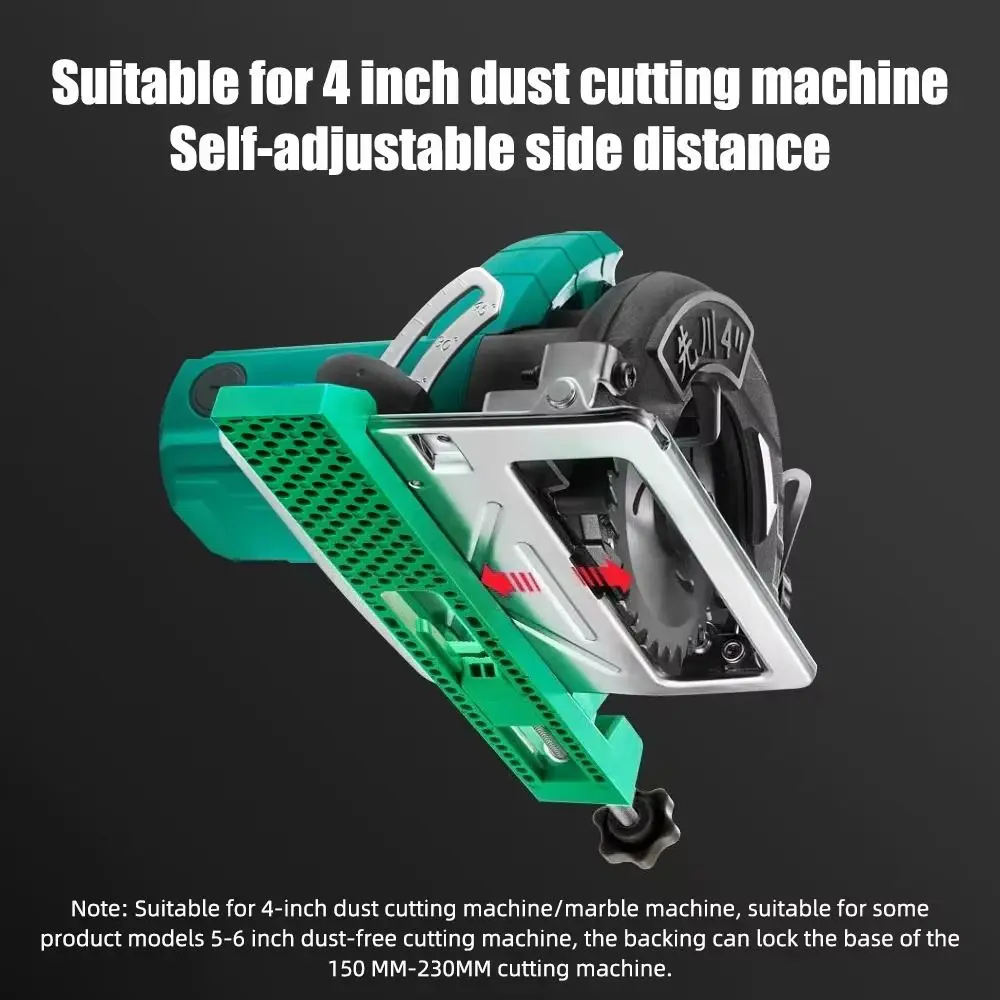

Adjustable Handheld Positioning Clamp Lightweight ABS Quick Fixing Clip Blue Base Guide Edge Guide Cutting Machine