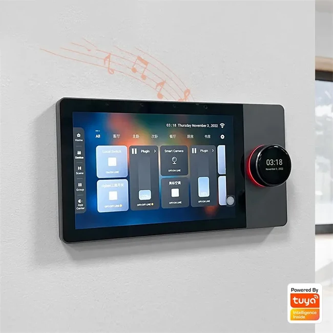 4/6/7/8/10/12 Inch Hotel Automation Management System Solution Smart Switch Touch Screen Wifi Gateway Control Panel