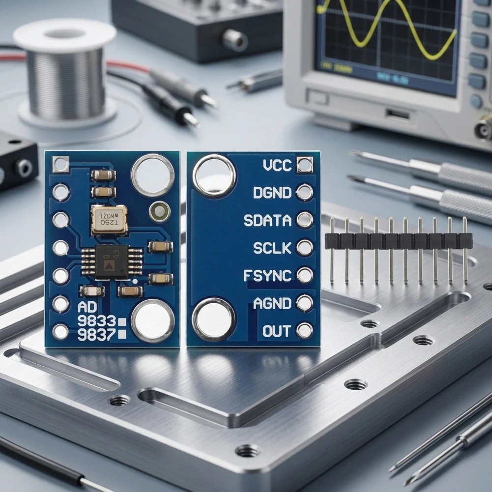 DDS Signal Generator Module Programmable Sine Square Wave 2.3-5.5V For Arduino Frequency Generator Electronics