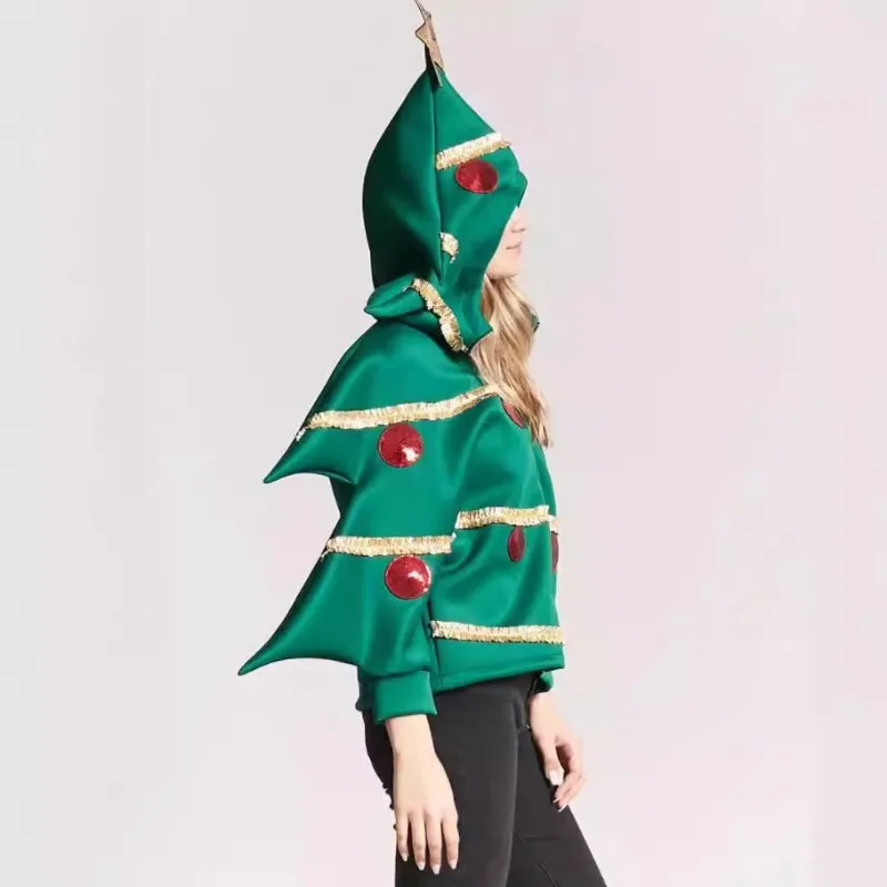 New Christmas sweatshirts, Christmas tree costumes and stage costumes