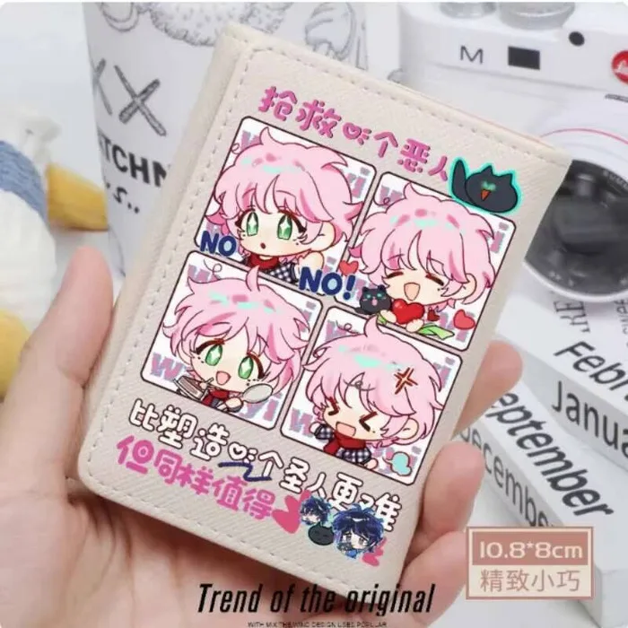 

Anime The Wicked Want To Rescue Fashion Wallet PU Purse Card Coin Hasp Money Bag Cosplay Gift B2286 Anime
