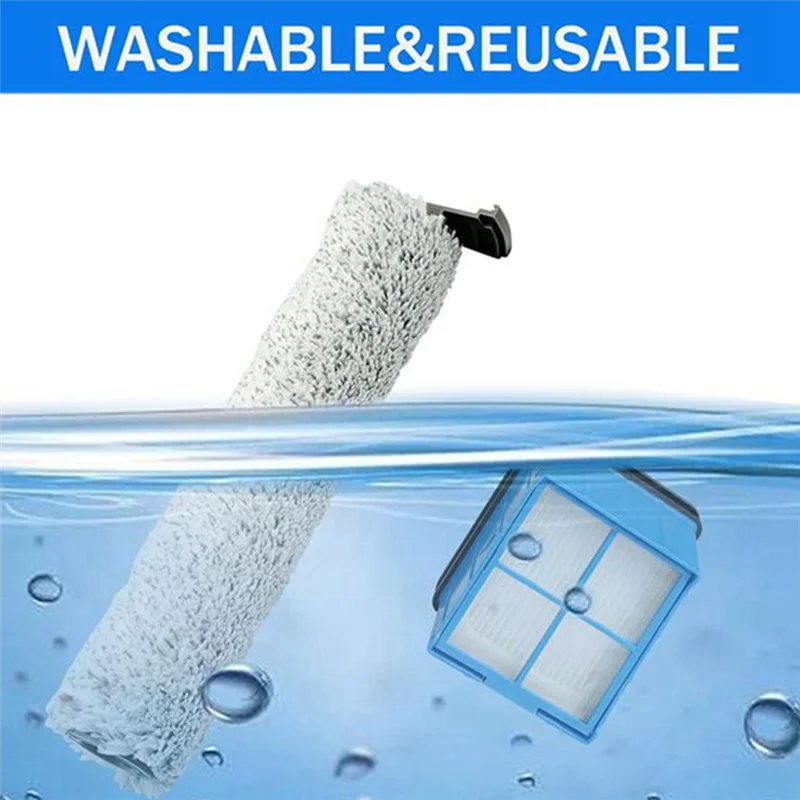 A66T-совместимый с Bissell Crosswave Omniforce 3882, пылесос для влажной и сухой уборки, роликовая щетка, аксессуары для фильтров