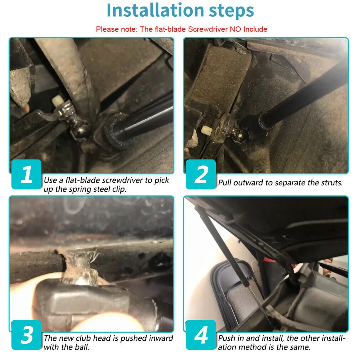

2X Front Bonnet Hood Lift Struts Support Shock Gas Cylinder Set For Lexus RX350 RX450H 2010-2015