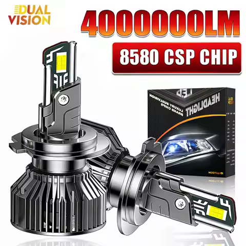 2Pcs H11 H1 LED Headlight Bulbs CANBUS High Power LED 3300W 4000000LM Car lights H8 H9 Auto Fog lamp 6500K For 12/24/36/48/60V