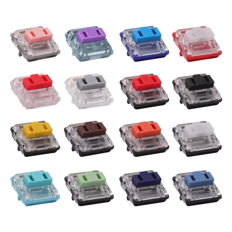 Acryl 16-Tasten-Schaltertester für Kailh Low Profile Choc Switches – Linear/Taktil/Klick-/Geräuschlose Schalter (je nach Produkt) – Detail 2