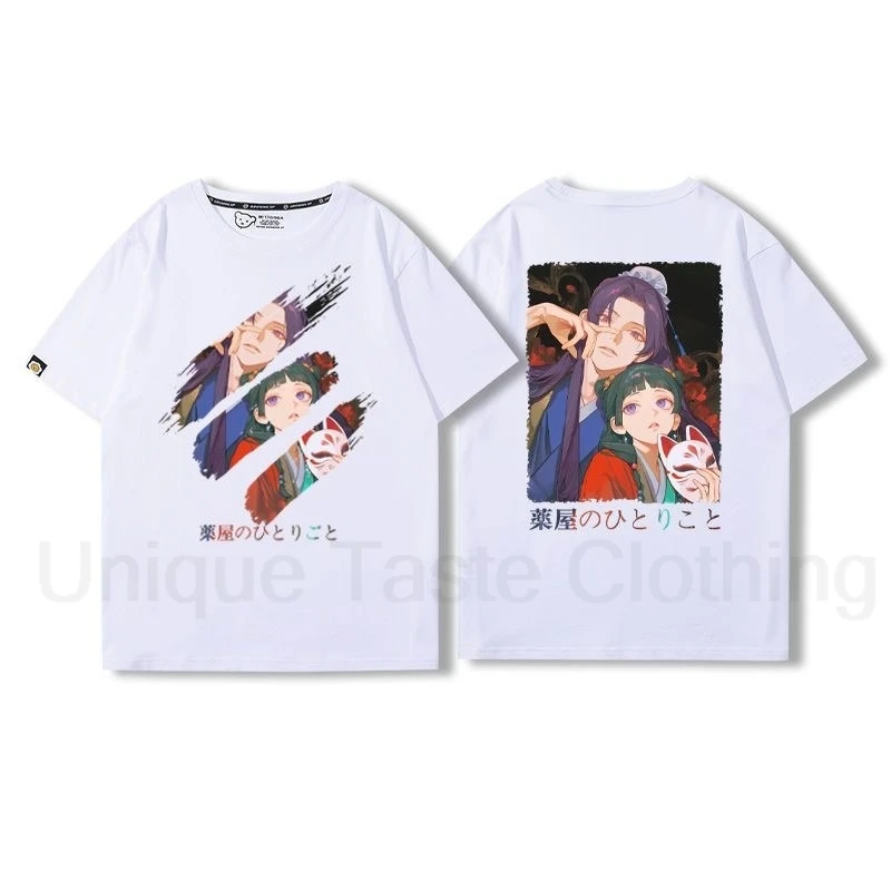 The Apothecary Diaries Cartoon T Shirt Harajuku Anime Fashion Mao Mao Cute T-shirt Men Women Summer Cotton Short Sleeve Tee Tops
