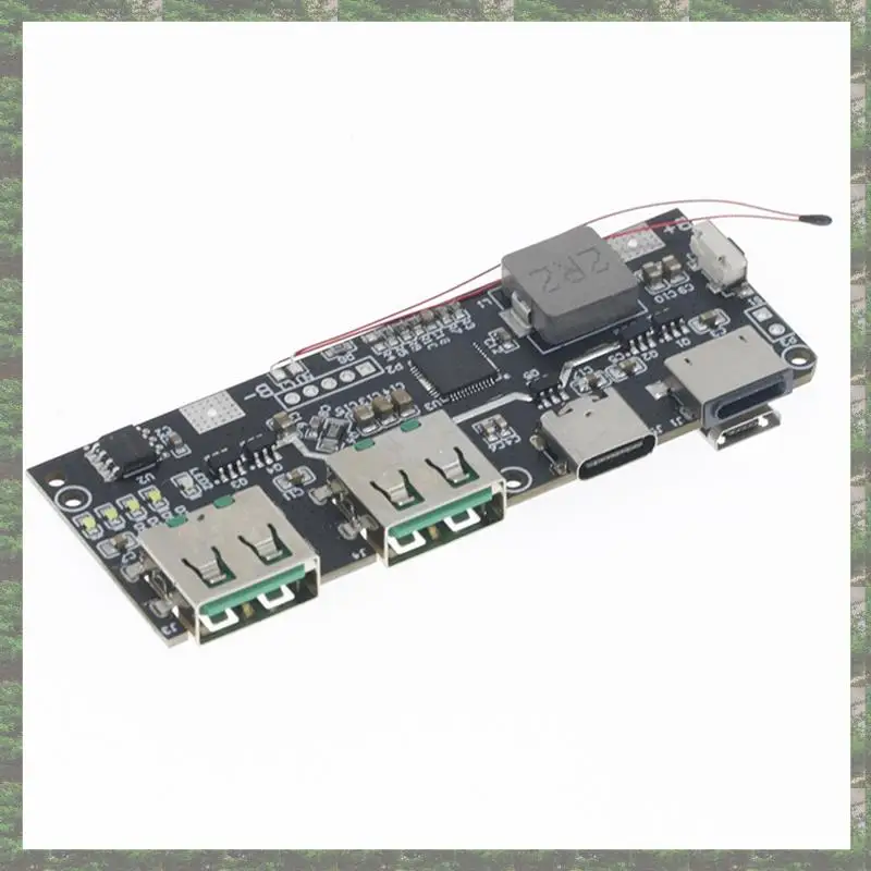 Promotion QC4.0 QC3.0 LED Dual USB 5V 4.5A 22.5W Micro/Type-C USB Mobile Power Bank 18650 Charging Module Temperature Protection