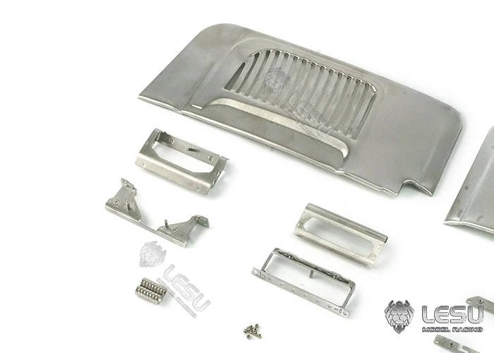 LESU 1/14 LKW-Simulationsmodell, schweres Abschleppgerät, Spoiler, Tamiya-Modifizierungsmodell, Auto G-6194 – Detail 4