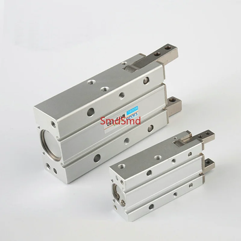 MHY2-10D 16D 20D 25D Double Acting Pneumatic cylinder Gripper SMC Y Type 180 Degree Angular Style Aluminium Clamps Bore 10-25mm
