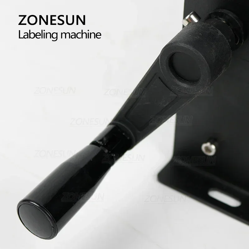 ZONESUN ZS-50W ملصقات التعبئة والتغليف ملصق آلات وضع العلامات على الزجاجات البيرة المياه مستحضرات التجميل الجرار تسمية واسعة التعبئة التسمية قضيب