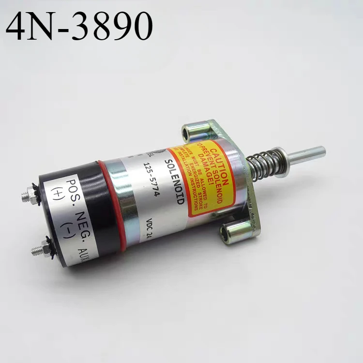 

4N3890 4N-3890 24V Shutoff Solenoid Valve for Engine Models 3304 Solenoid