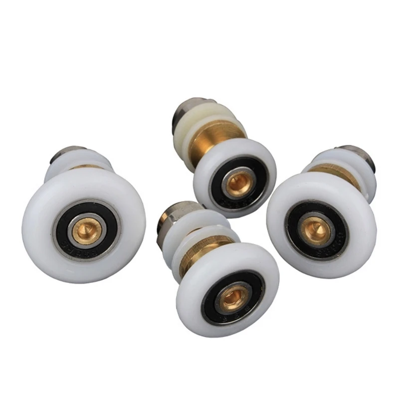 Sliding Glass Door Pulleys Partiality Bearing Rollers Copper-Core Single Wheel