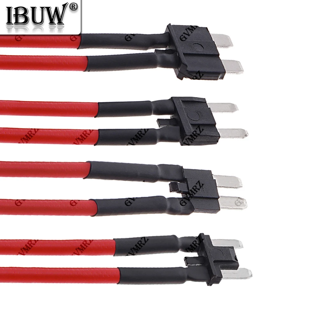1PCS 12V Fuse Box Small/M2/Standard/mini Non Destructive Modification Line Car Dual line Simple Fuse Power Socket Standard