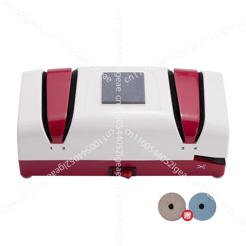 

Electric Knife Sharpener, Fully Automatic, High-precision and Multi-functional Knife Sharpener, Quickly Sharpens Kitchen Knives