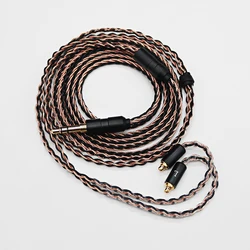 IE900 IE300 IE600 Earphone replacement update cable 8-strand oxygen-free copper gold plated headphone wire fit for SE215 SE535