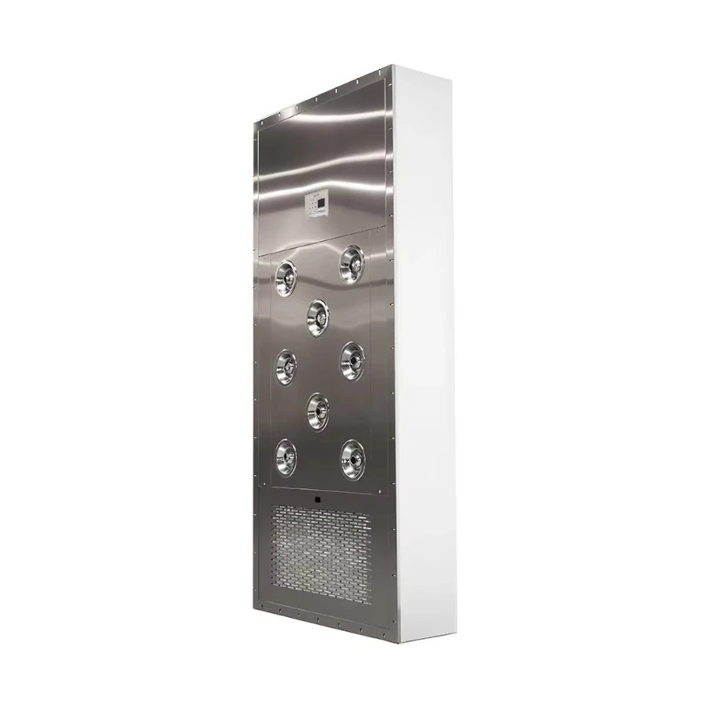 High-efficiency stainless steel air shower with filter New clean room application Air cleaning equipment