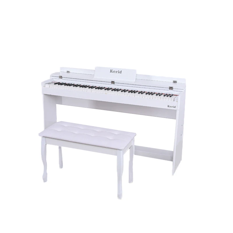 

Premium Materials Professional Classic Electronic Piano USB 64 Polyphony White Digital Piano