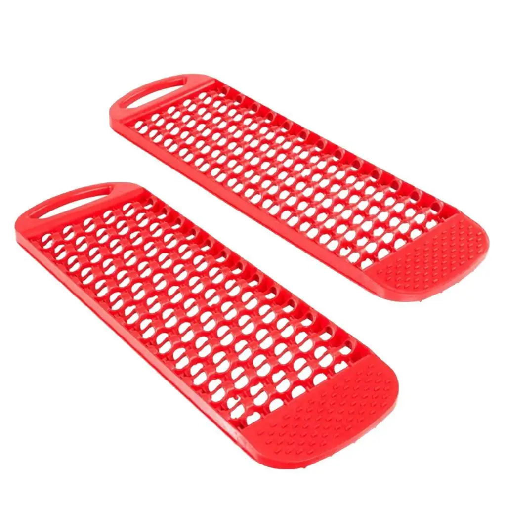 Tire Anti Skid Plate Winter Grip Aid Plastic Emergency Traction Mat for Car Wheels on Snow Mud and Sand