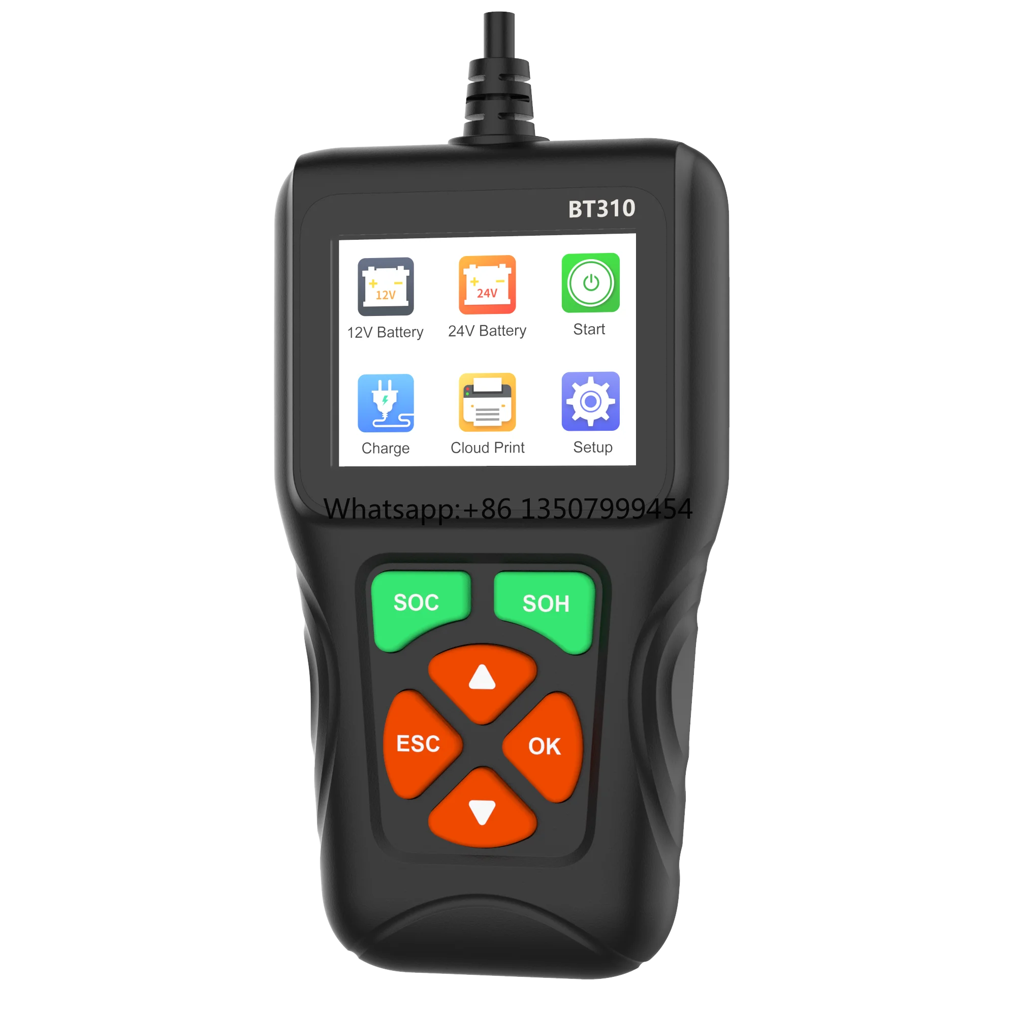 

Universal Battery Tester 12V 24V Car Battery Analyzer