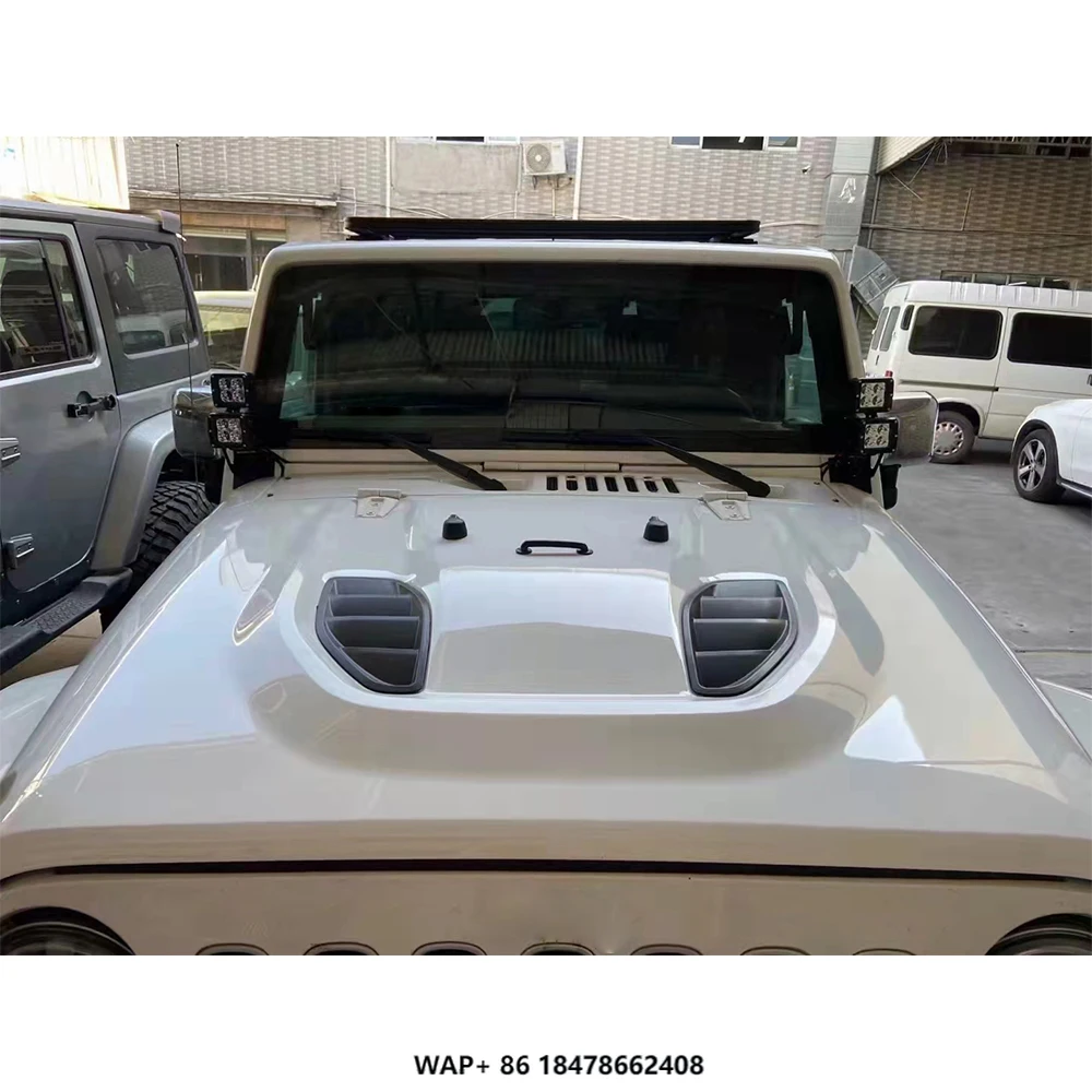 

Low Price Hood for Jeep Wrangler 2007-2018 JK 4x4 Auto Parts Accessories Engine Hood Cover for Jeep JK USA Warehouse Ready Stock